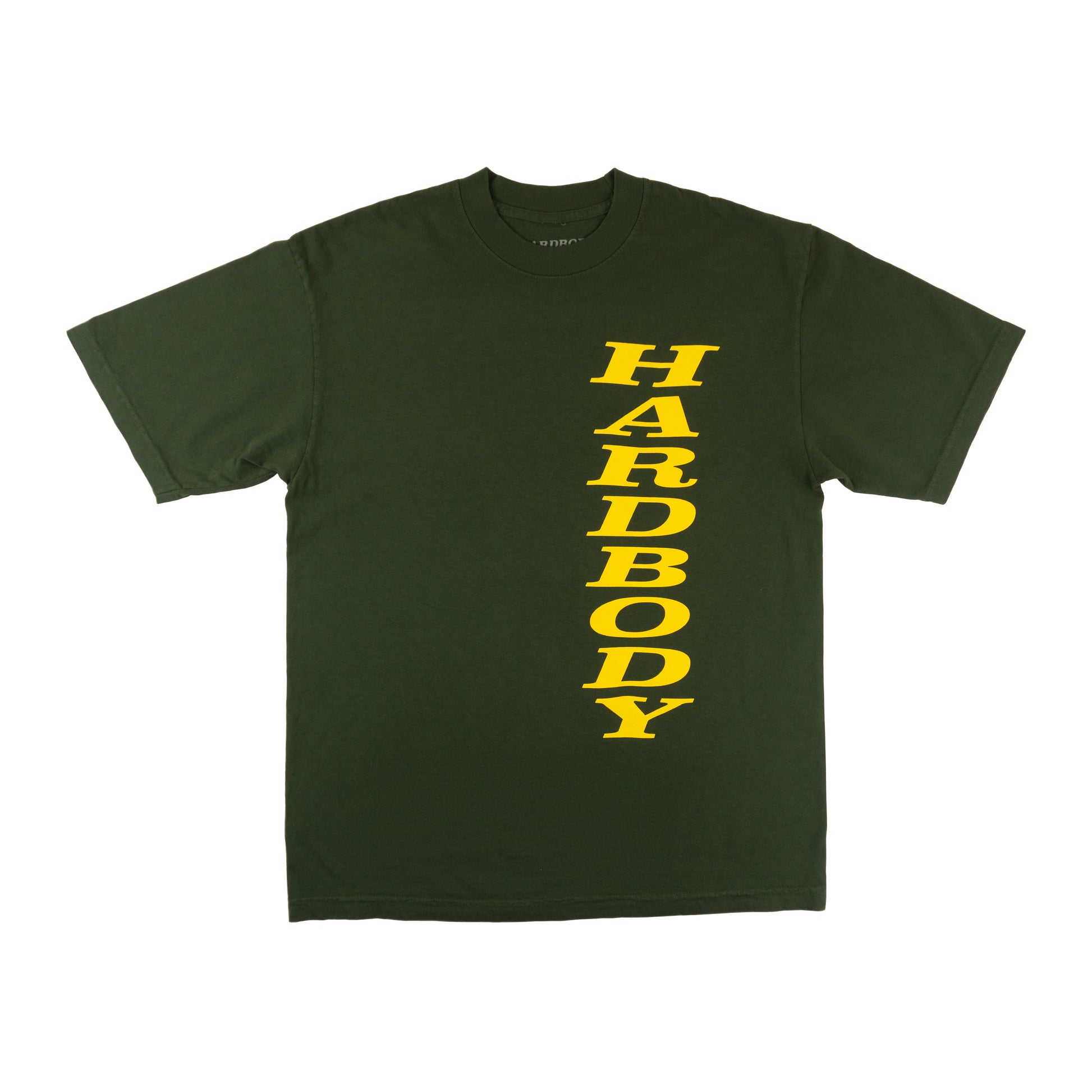 HARDBODY STACKED TEE - GREEN/YELLOW