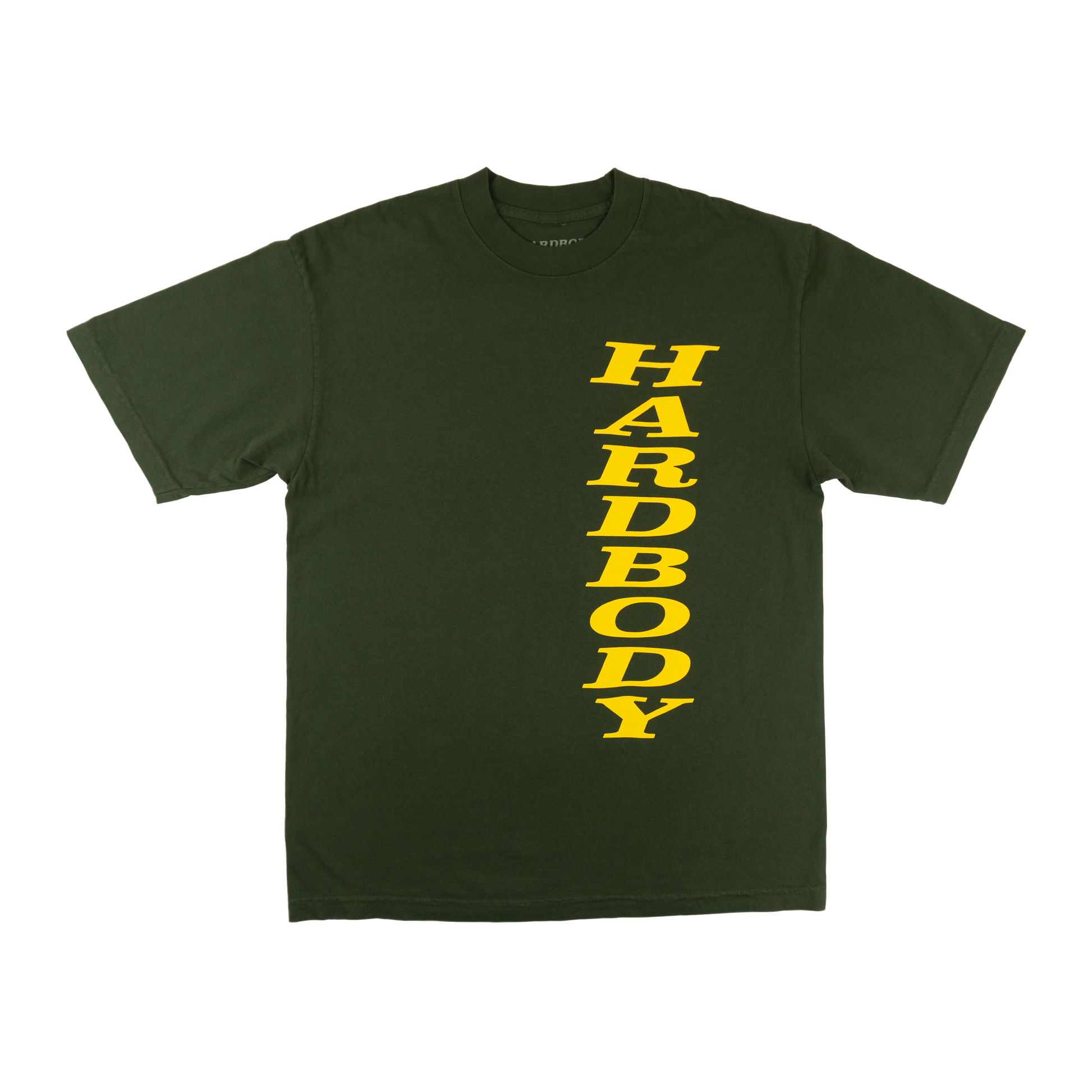 HARDBODY STACKED TEE - GREEN/YELLOW