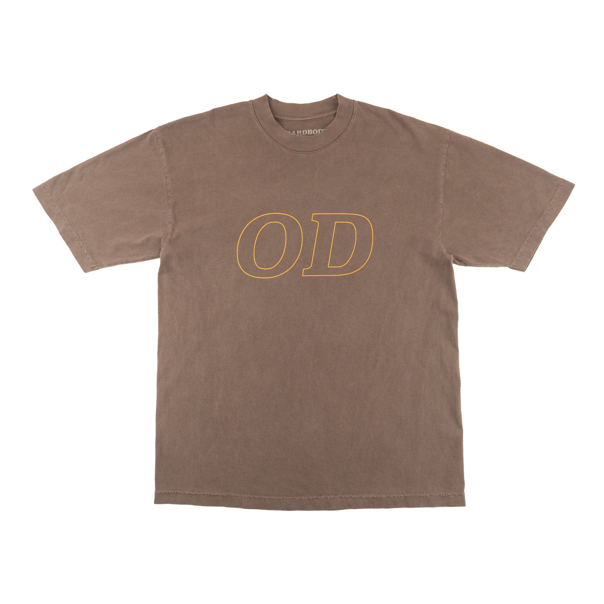 CLASSIC OD TEE - BROWN/GOLD