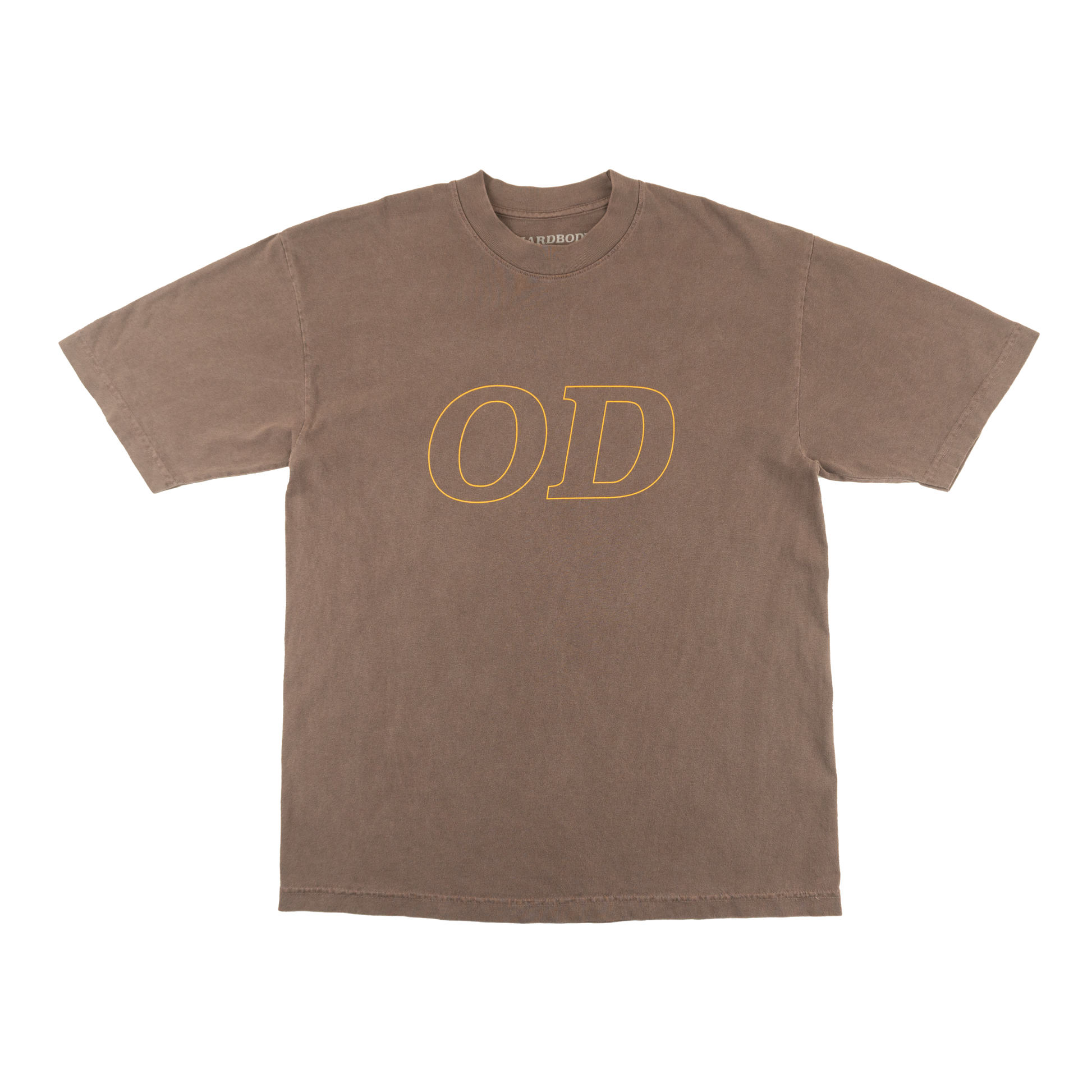 CLASSIC OD TEE - BROWN/GOLD