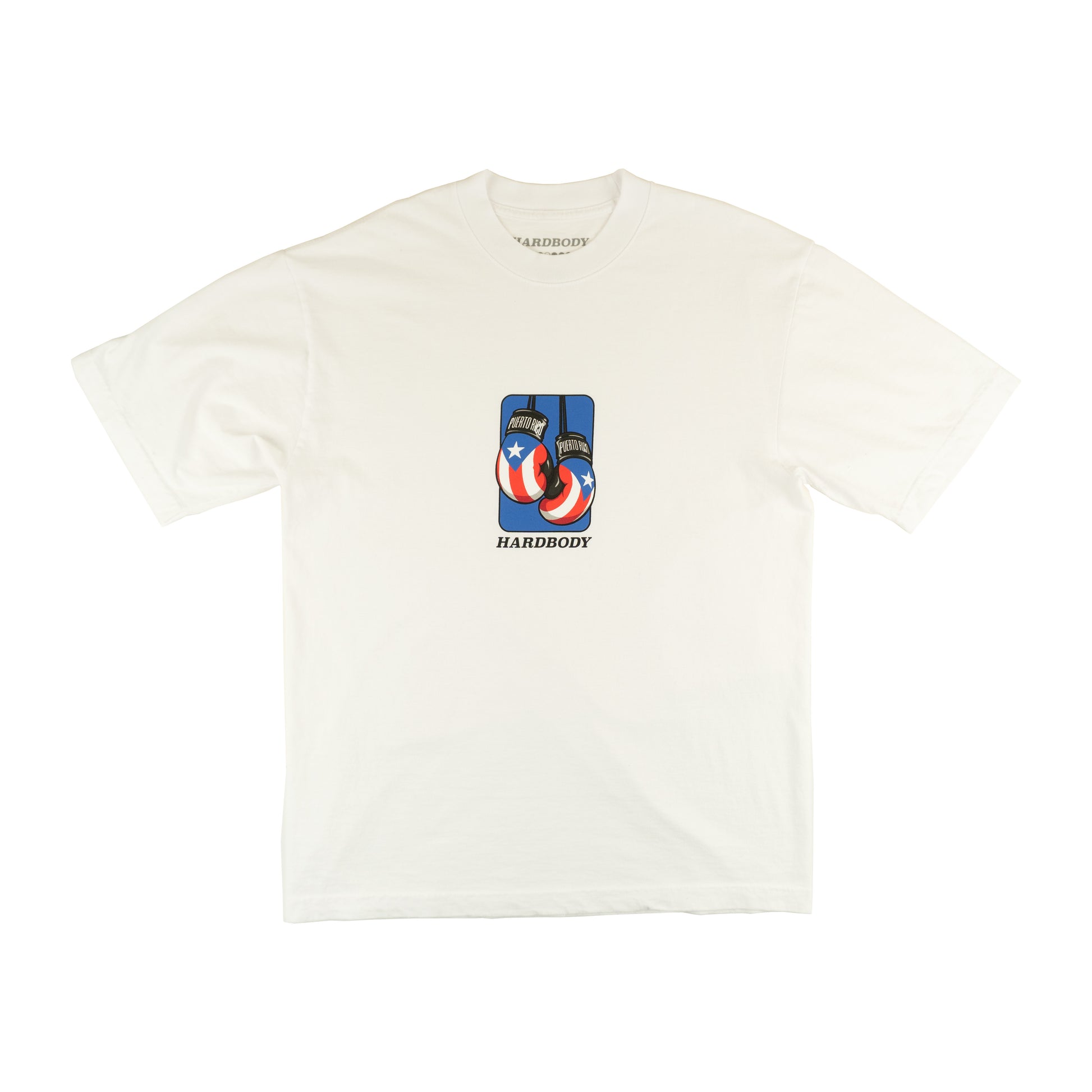 PR GLOVES TEE - WHITE