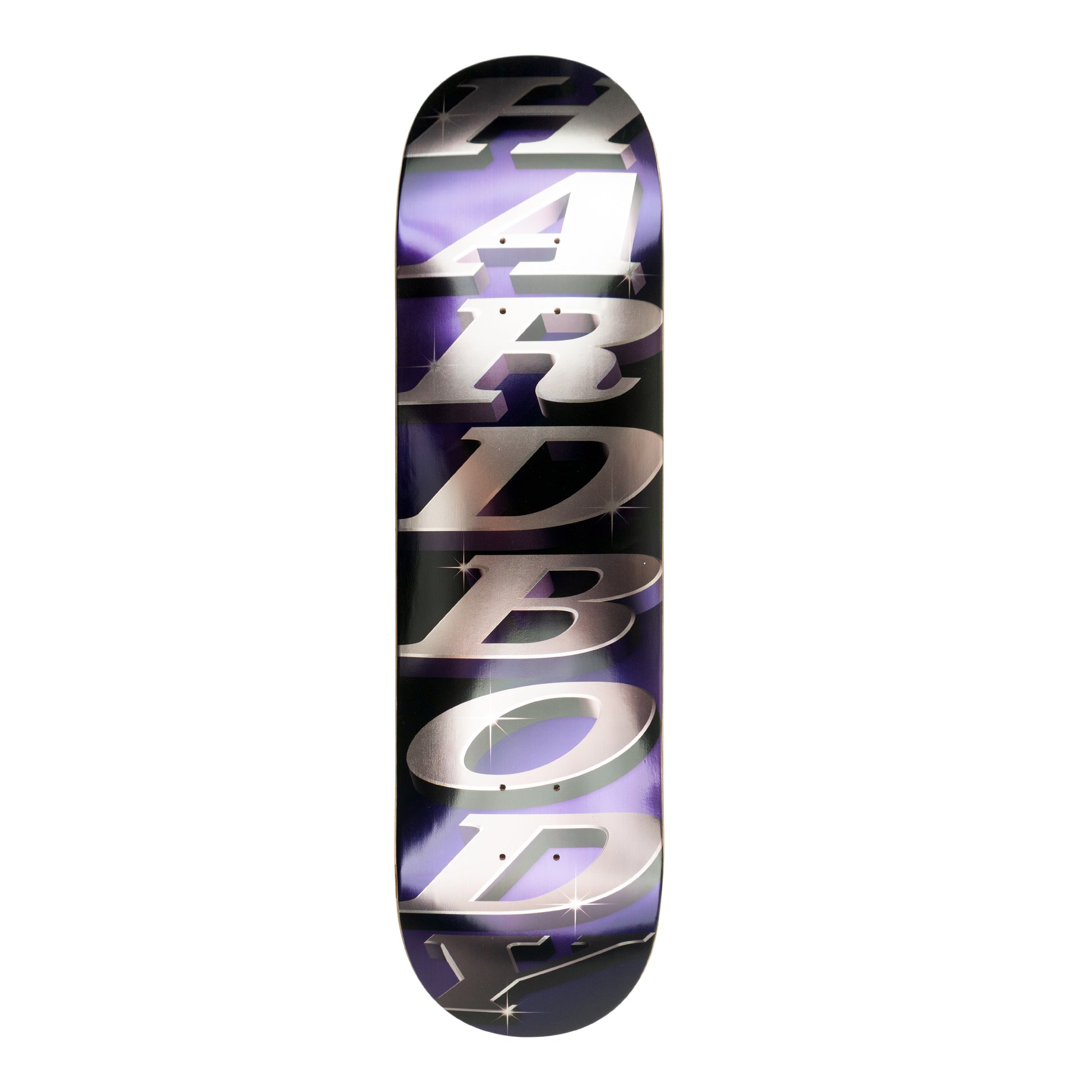 HARDBODY STACKED LOGO - PURPLE FOIL