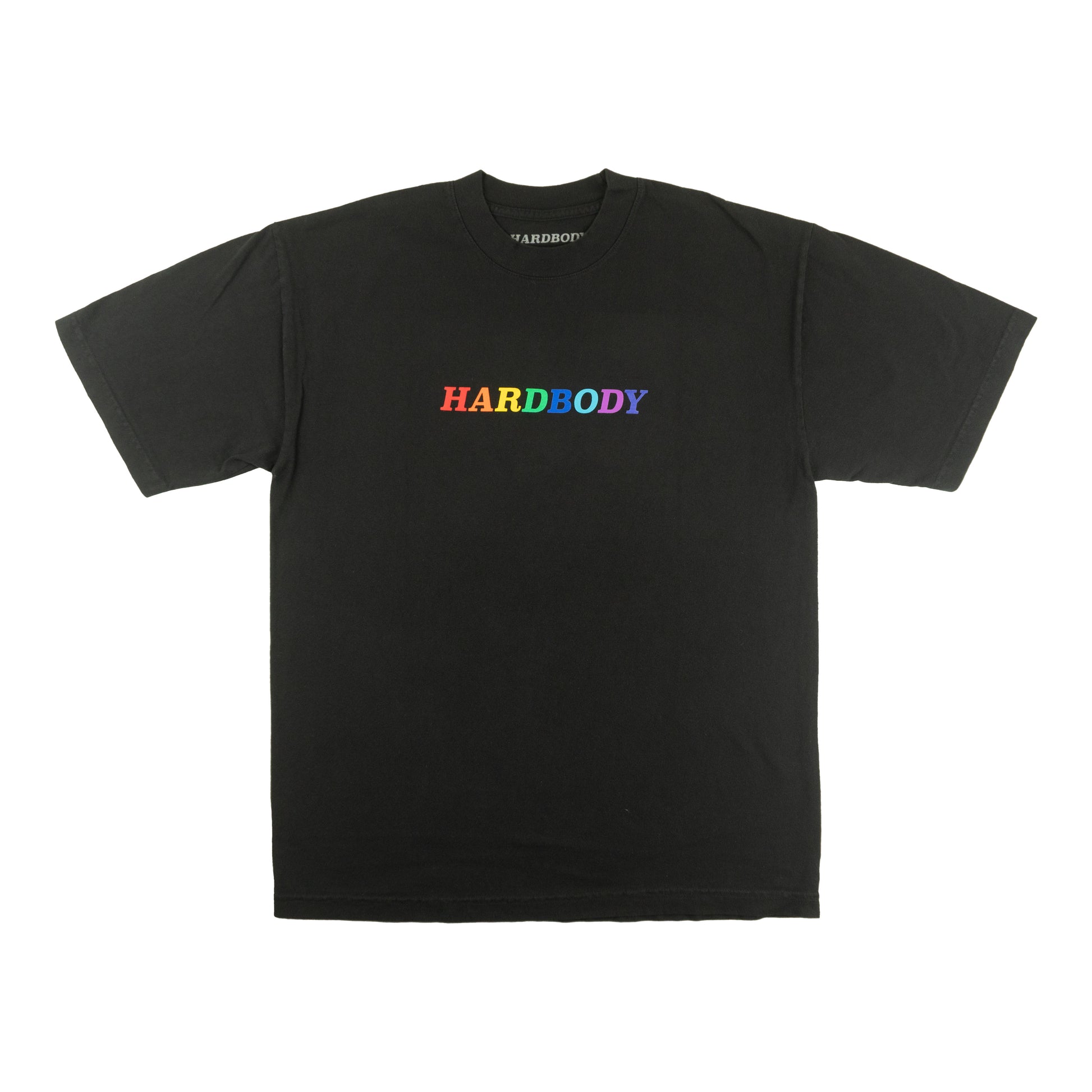 RAINBOW LOGO TEE - BLACK
