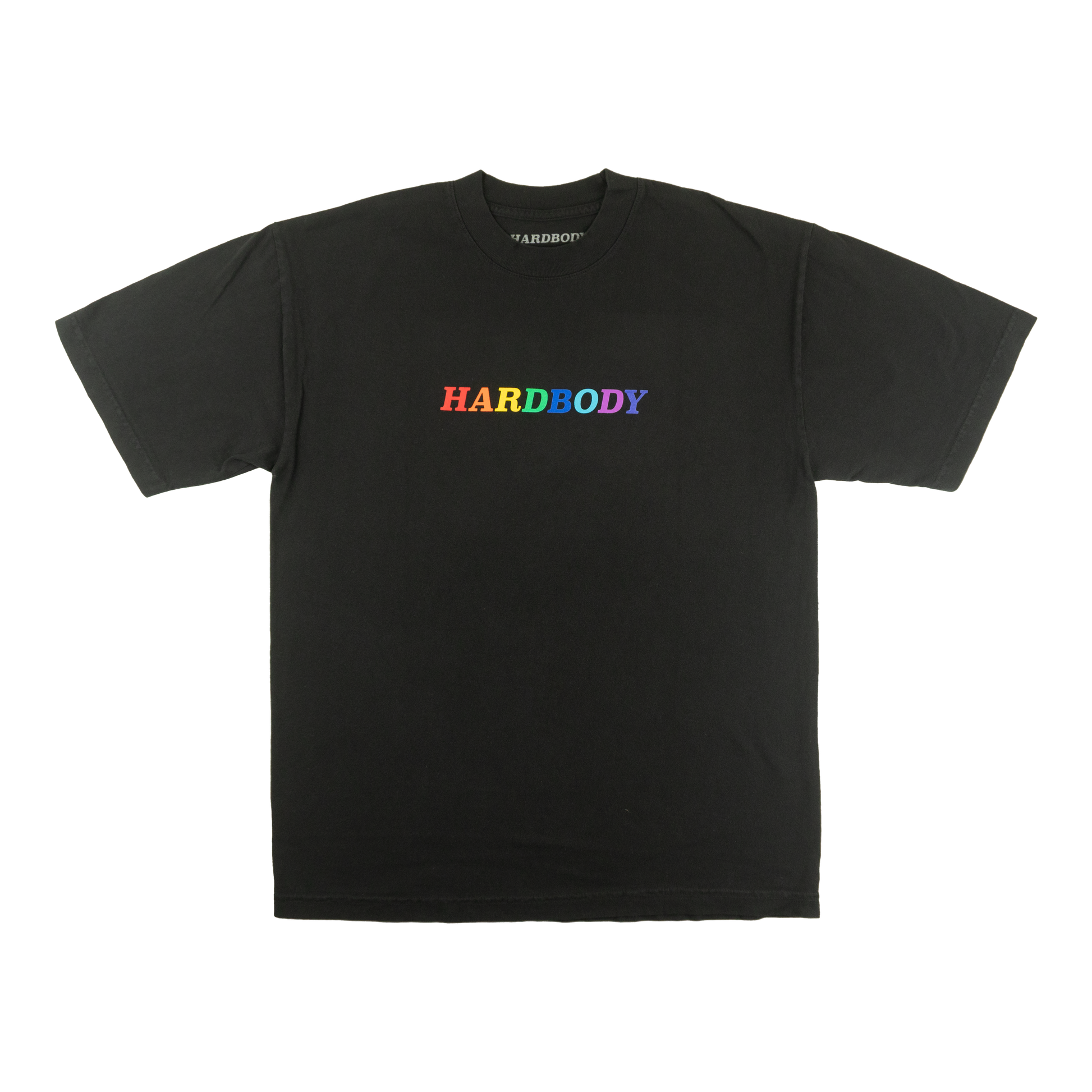 RAINBOW LOGO TEE - BLACK