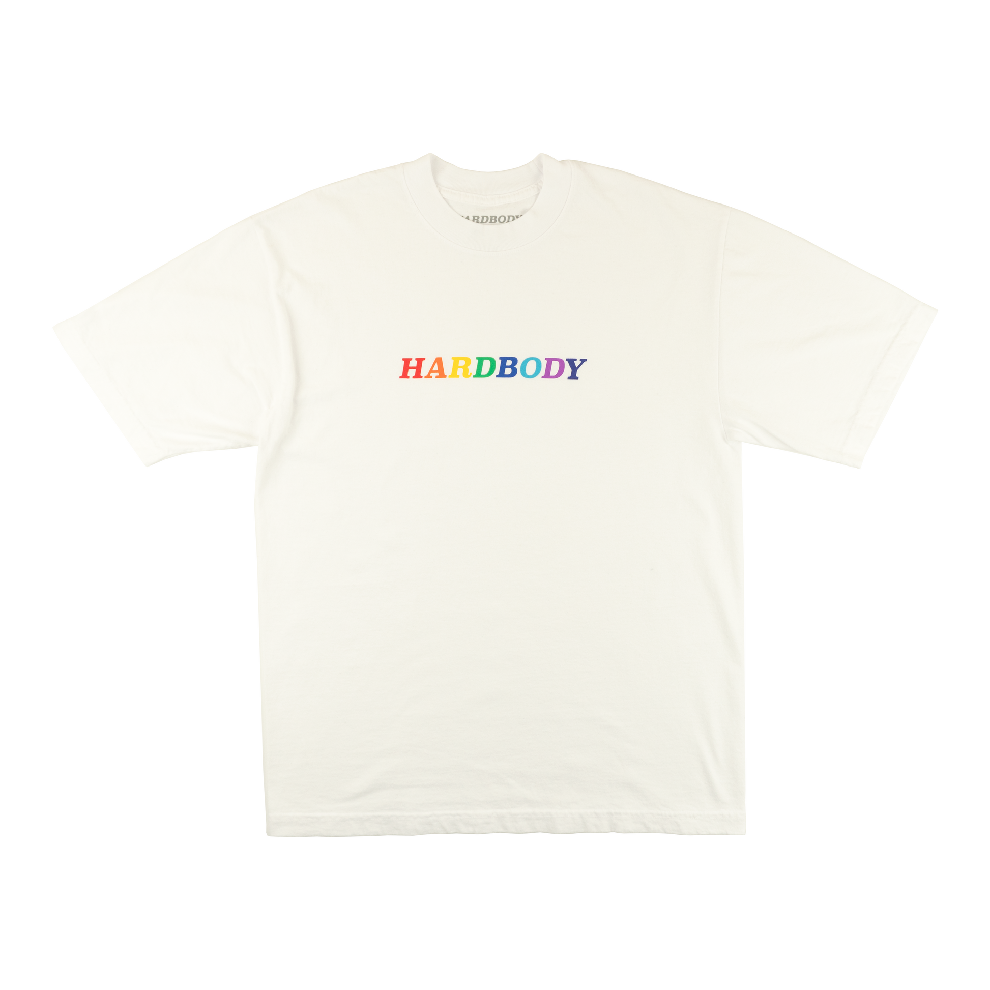 RAINBOW LOGO TEE - WHITE