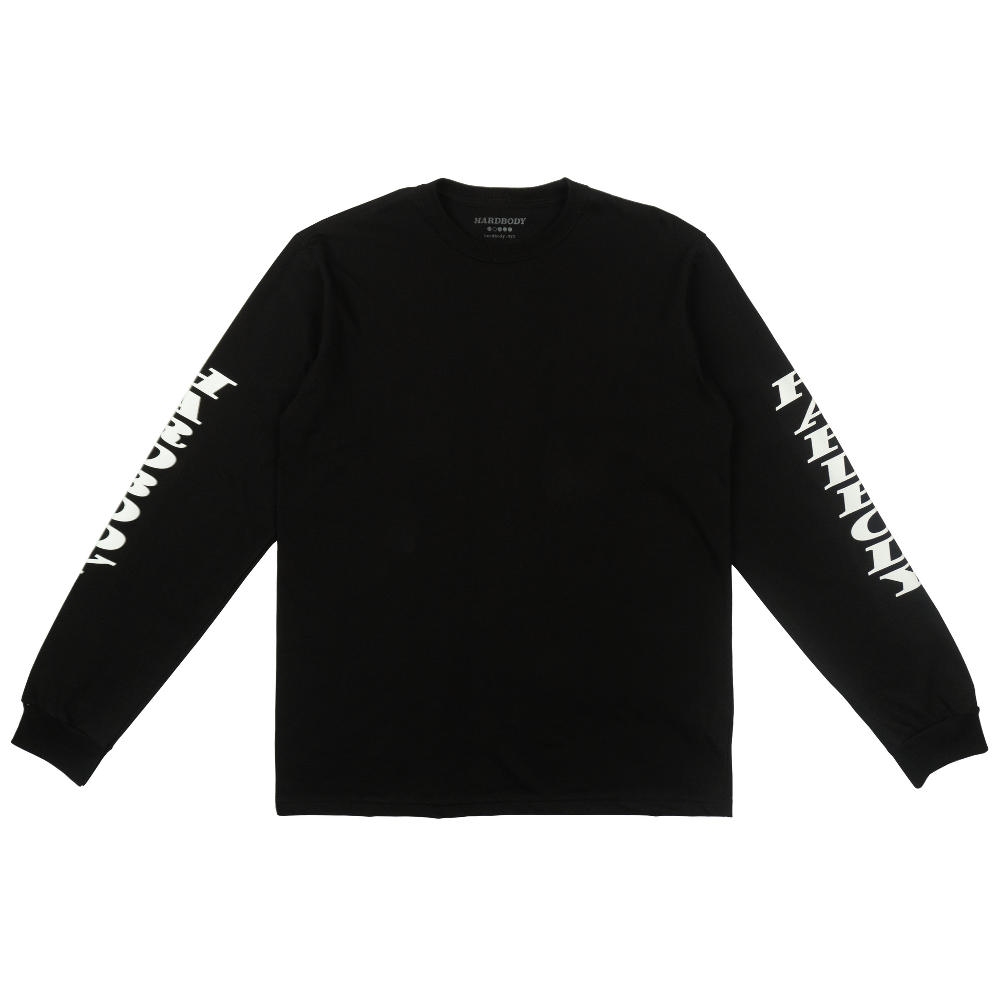 HARDBODY STACKED LONG SLEEVE - BLACK