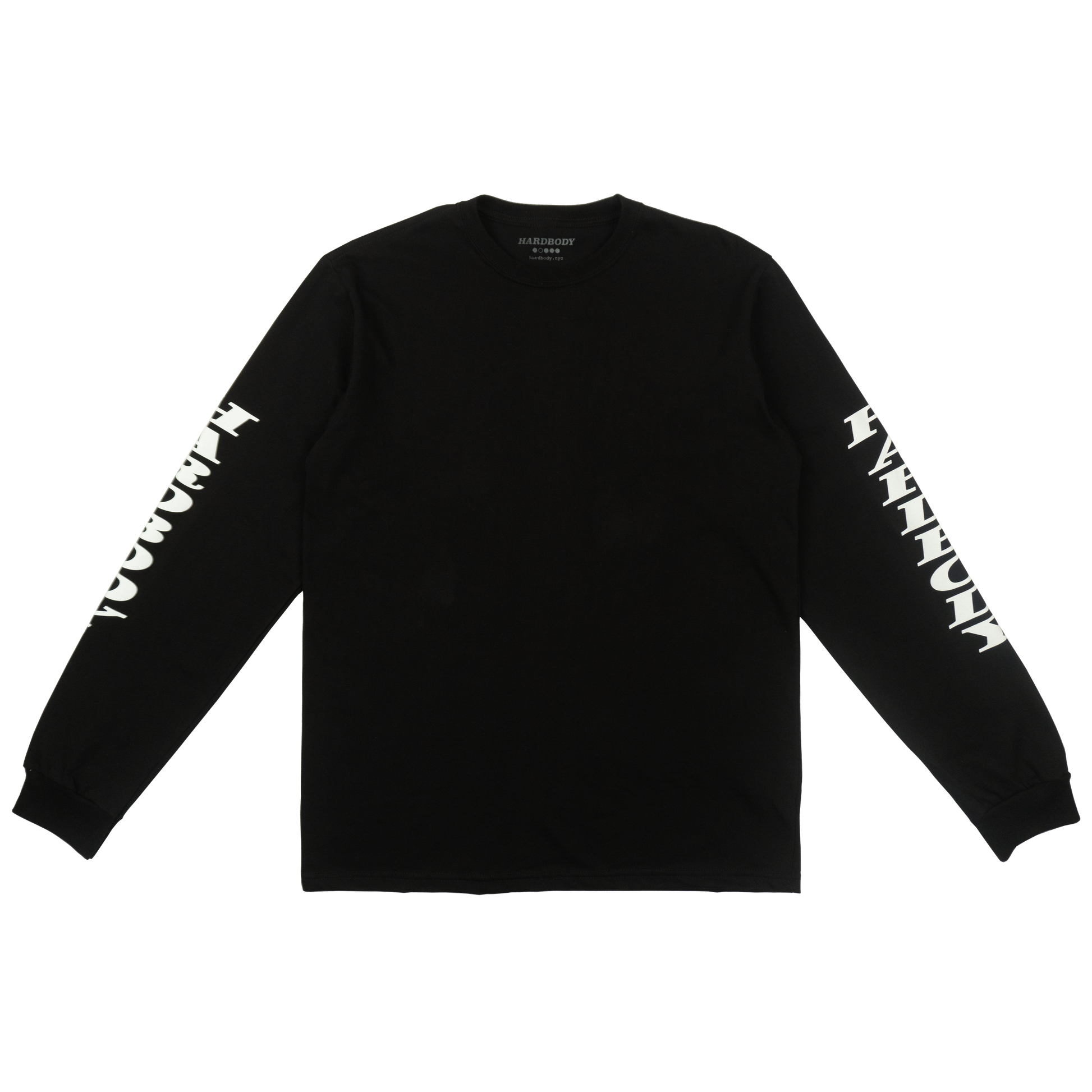 HARDBODY STACKED LONG SLEEVE - BLACK