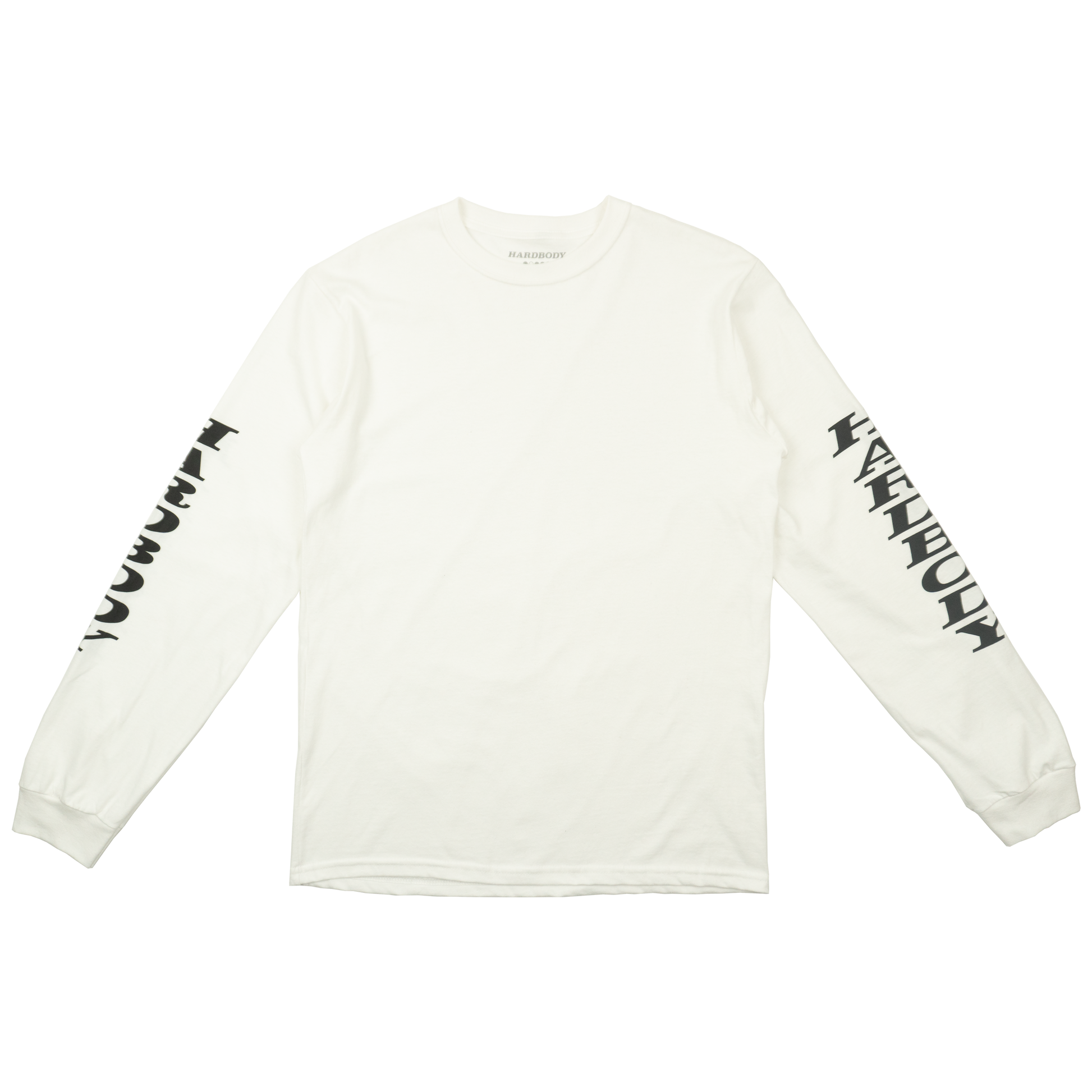 HARDBODY STACKED LONG SLEEVE - WHITE