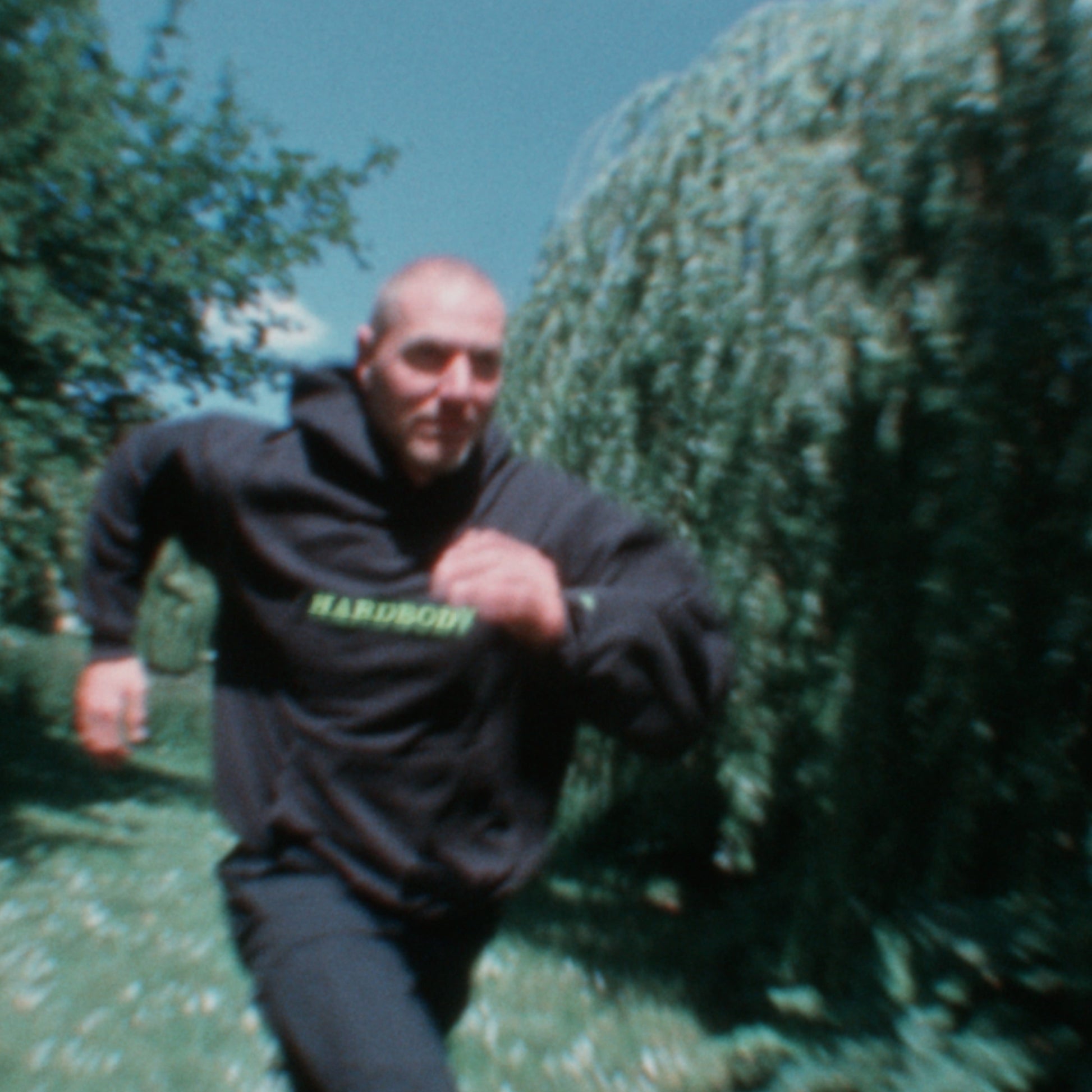 HARDBODY CLASSIC LOGO HOODIE - NAVY/NEON