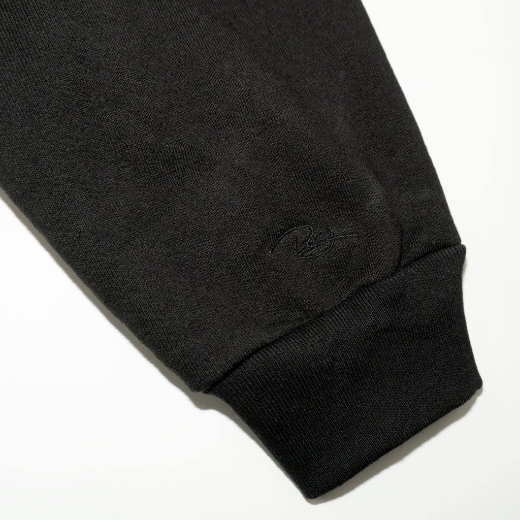 OG LOGO HOODIE -BLACK/BLACK