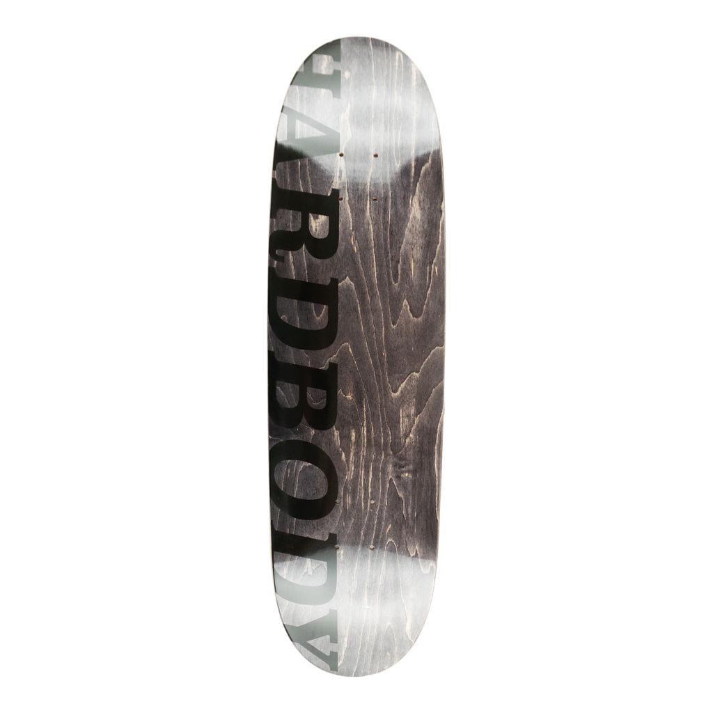 HARDBODY EGG 8.5 SHAPED BLACK/BLACK LOGO BOARD