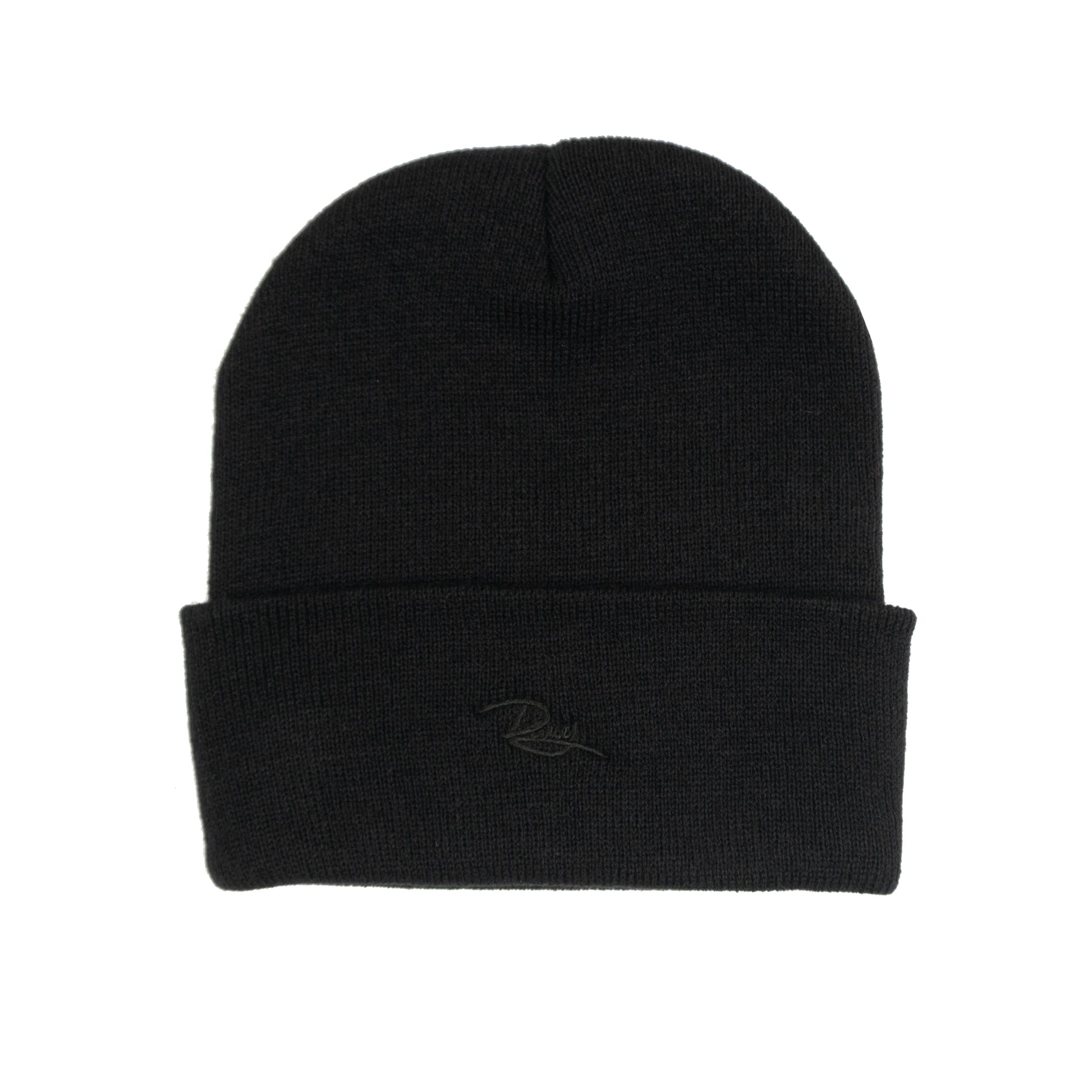 OG LOGO BEANIE - BLACK/ BLACK
