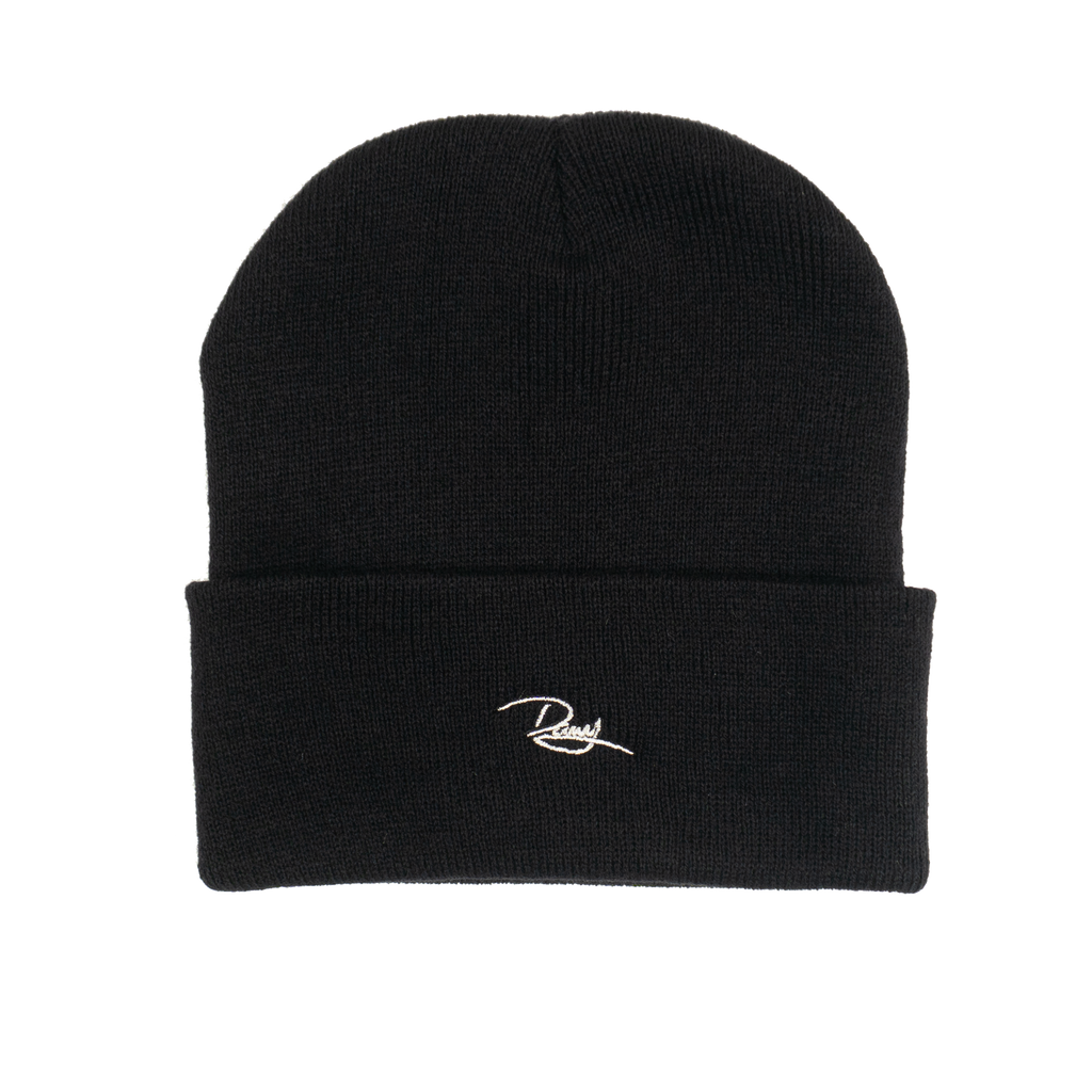 OG LOGO BEANIE - BLACK/ WHITE