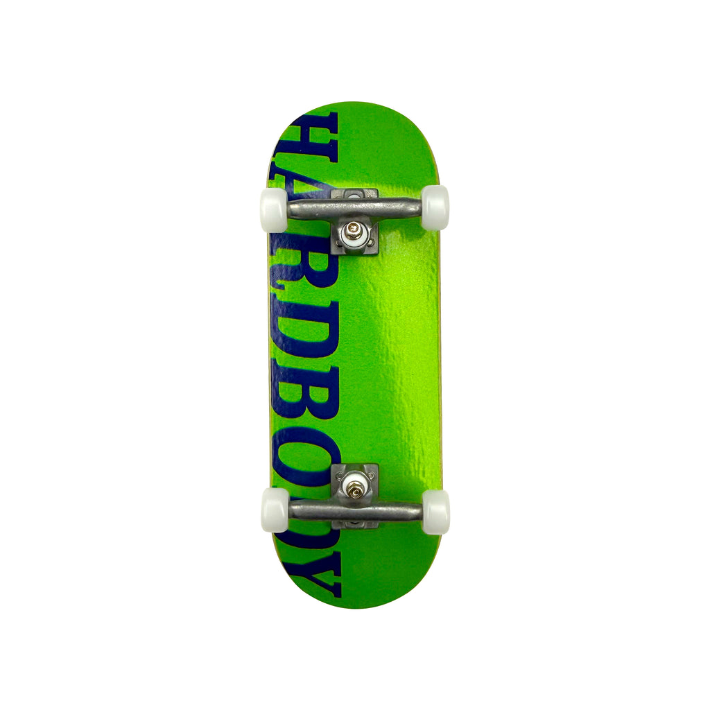 HARDBODY FINGERBOARD COMPLETE OG LOGO NAVY/NEON