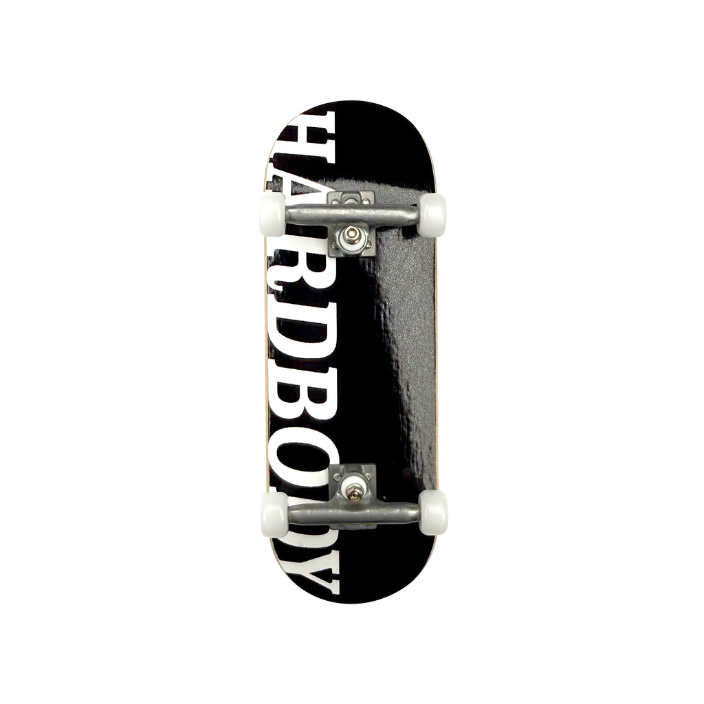 HARDBODY FINGERBOARD COMPLETE OG LOGO WHITE/BLACK