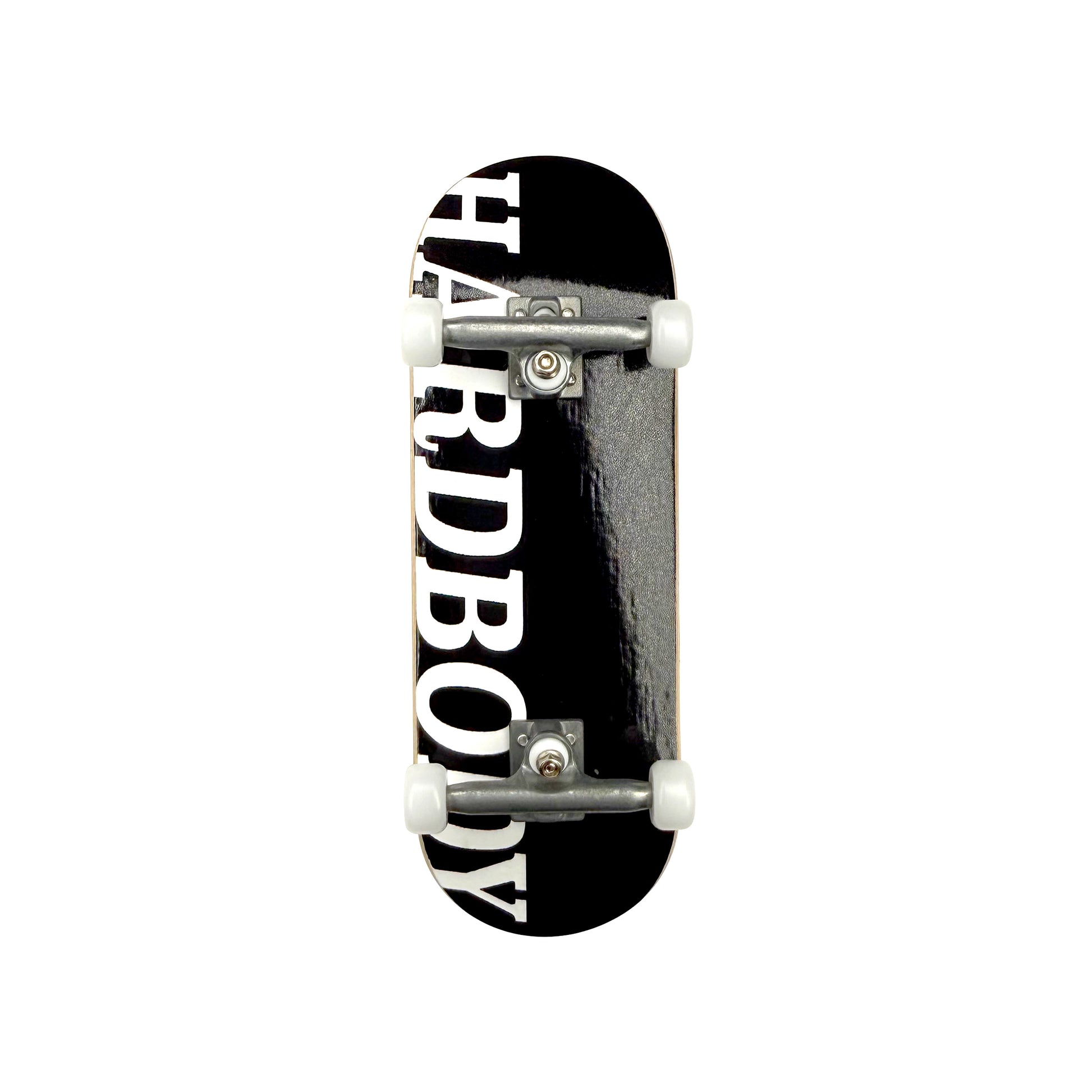 HARDBODY FINGERBOARD COMPLETE OG LOGO WHITE/BLACK