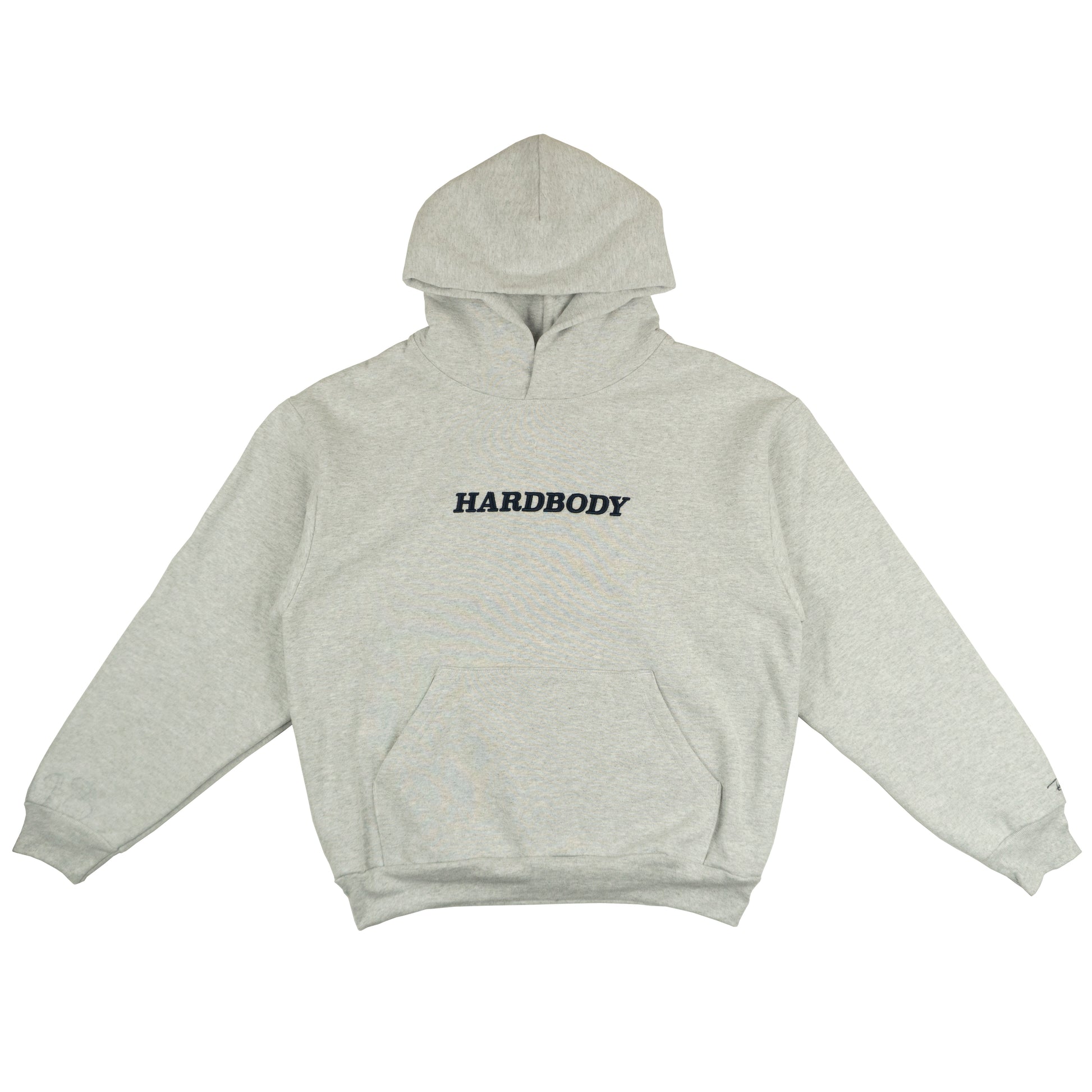 LOGO HOODIE - HEATHER GREY
