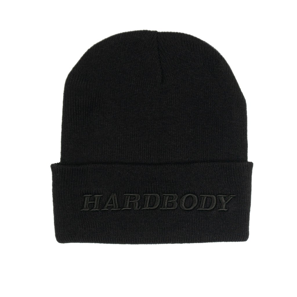 OG LOGO BEANIE - BLACK/ BLACK