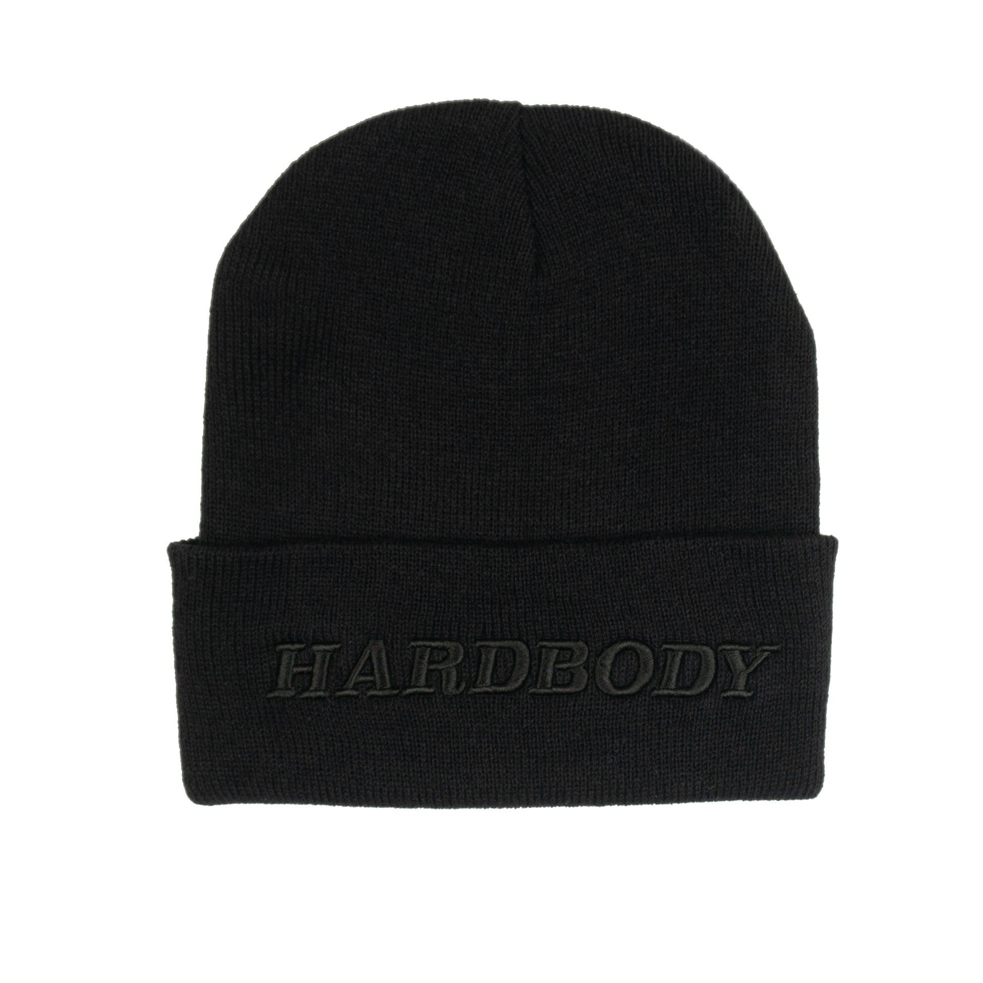 OG LOGO BEANIE - BLACK/ BLACK
