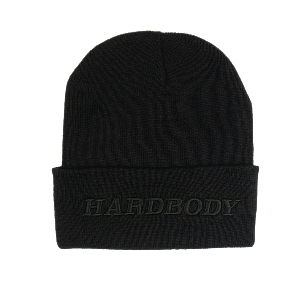 OG LOGO BEANIE - BLACK/ BLACK