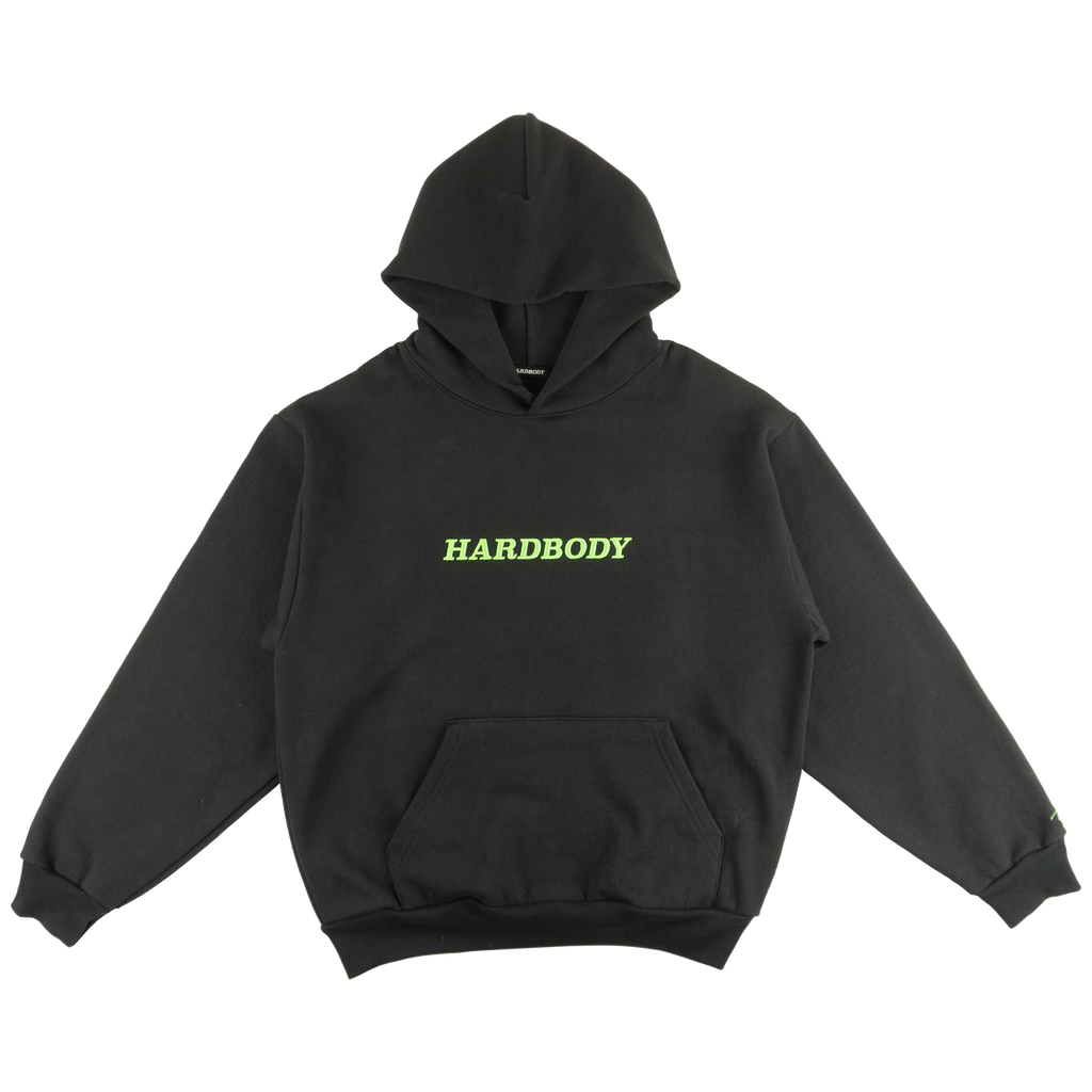 HARDBODY CLASSIC LOGO HOODIE - NAVY/NEON