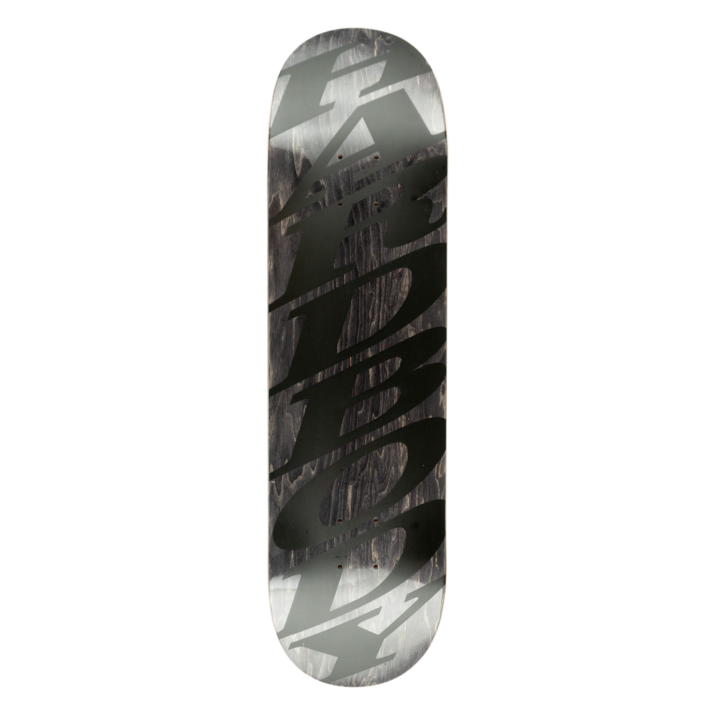 STACKED LOGO BOARD - BLACK VENEER