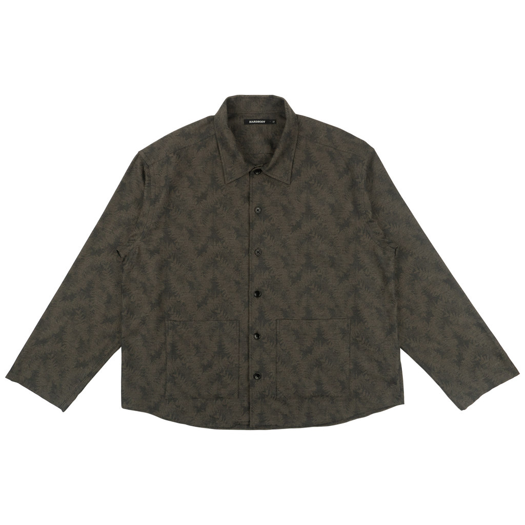 HARDBODY OVER SHIRT - BLACK/FERN/CAMO