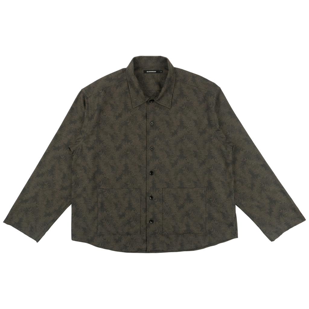 HARDBODY OVER SHIRT - BLACK/FERN/CAMO