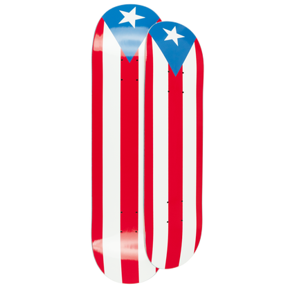 *MINI* HARDBODY PUERTO RICO FLAG - PARA MI GENTE