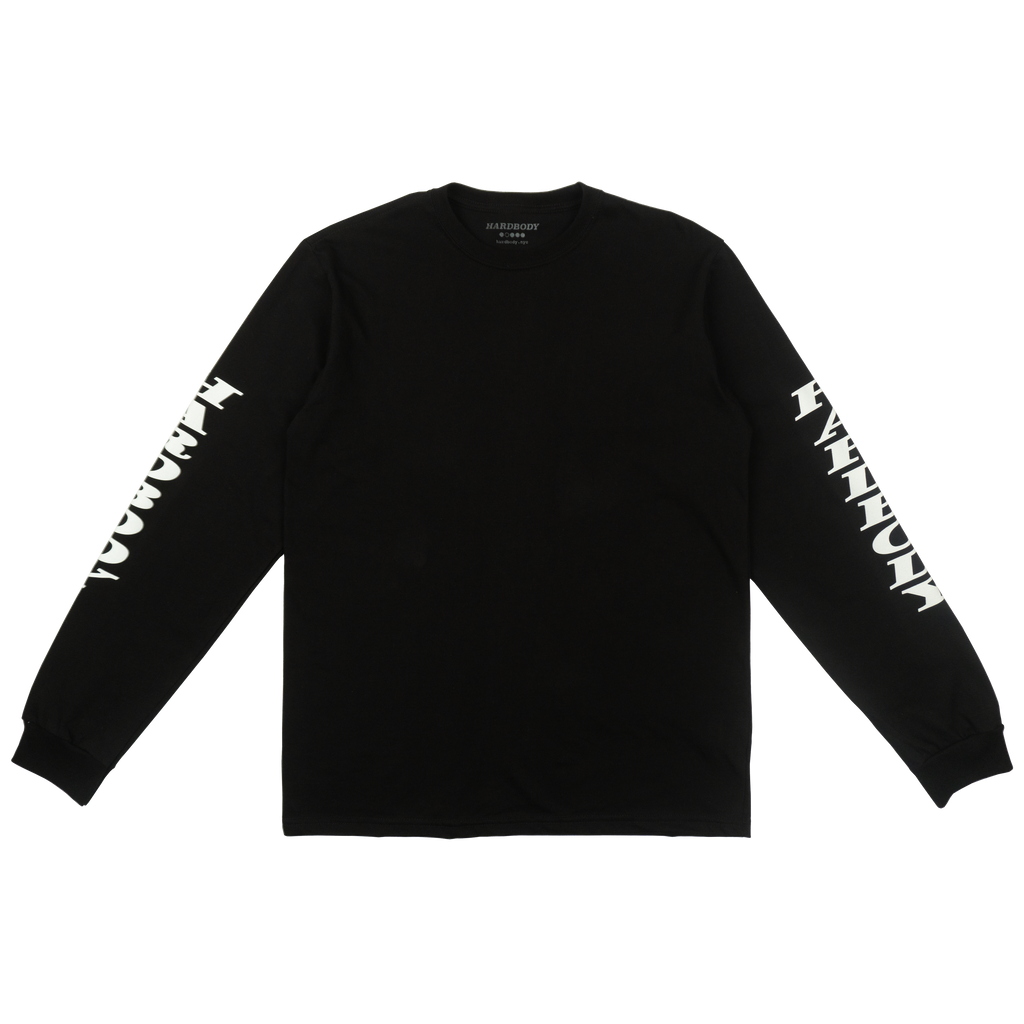 HARDBODY STACKED LONG SLEEVE - BLACK