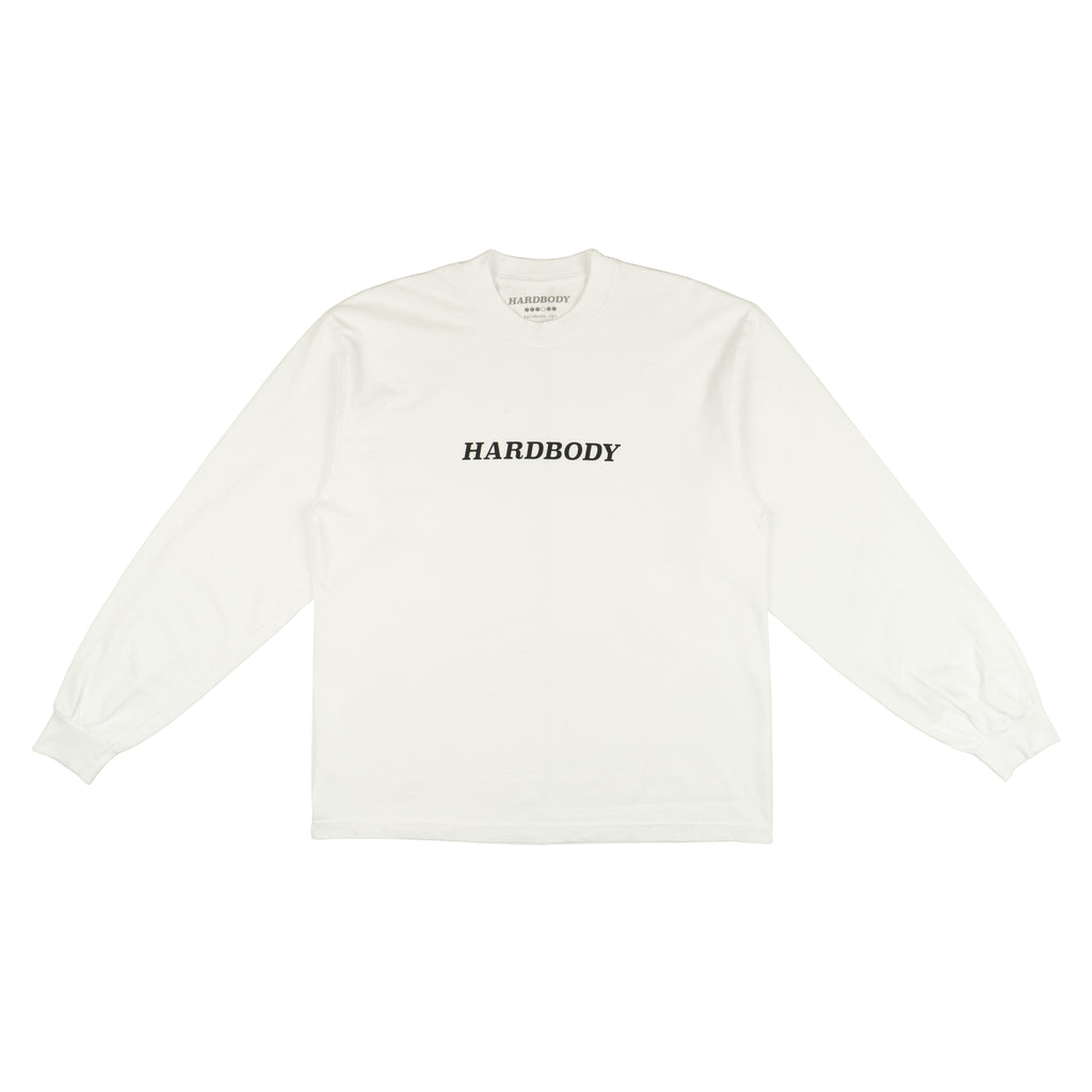 OG LOGO LONGSLEEVE - WHITE