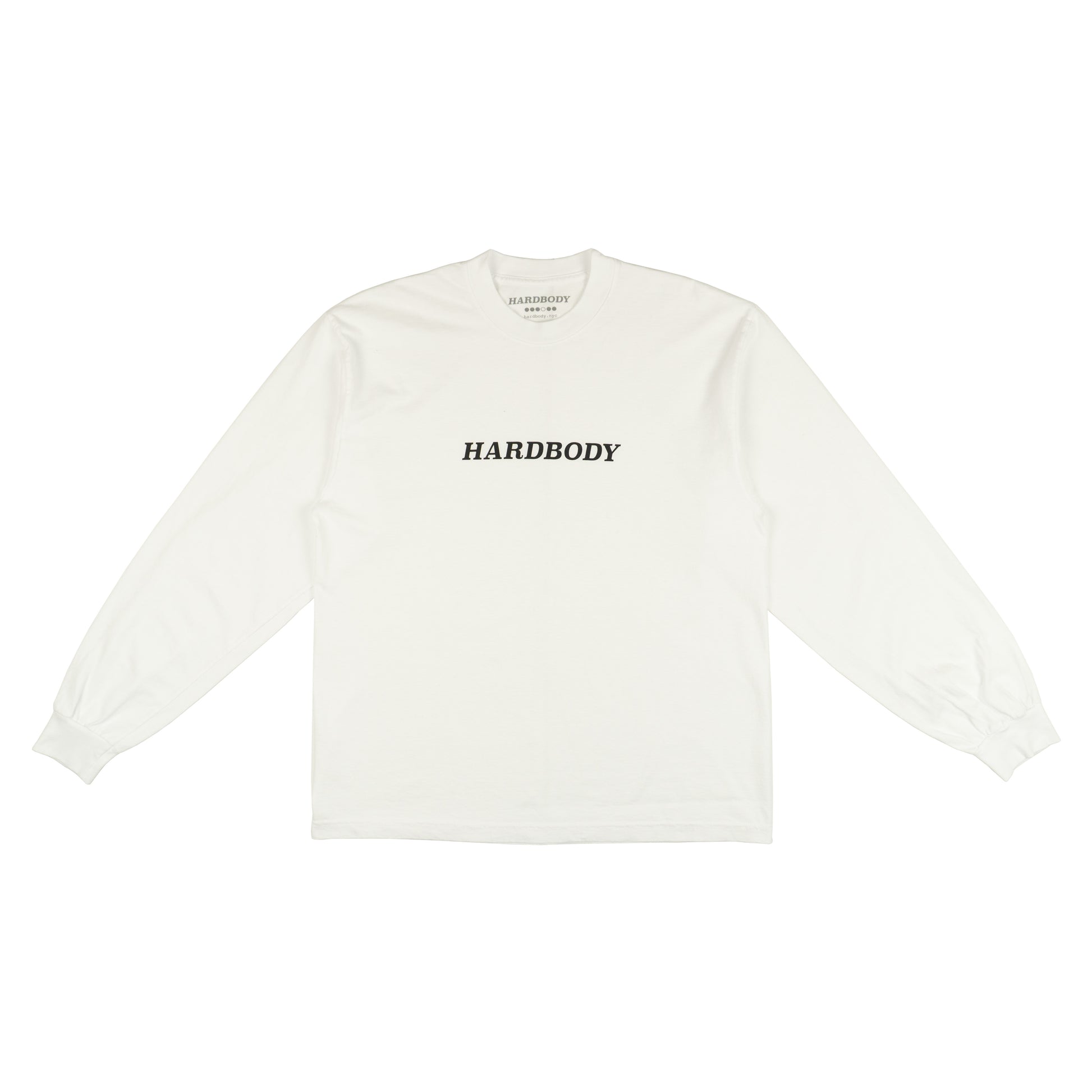 OG LOGO LONGSLEEVE - WHITE