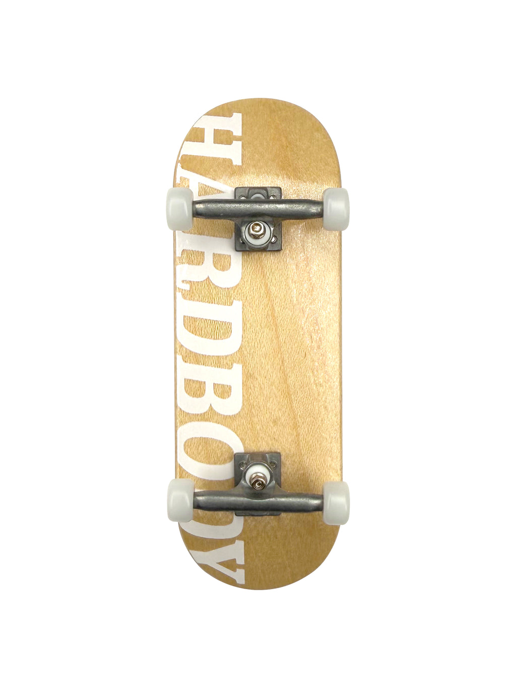 HARDBODY FINGERBOARD COMPLETE OG LOGO WHITE/MAPLE
