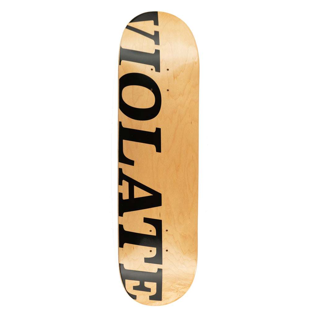 VIOLATE BOARD - Natural/ Black