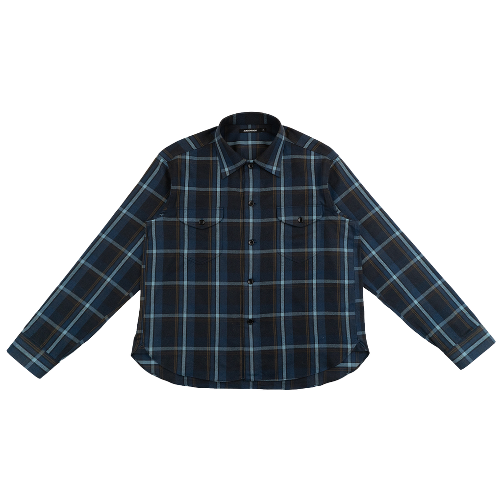 HARDBODY DOUBLE POCKET OVERSHIRT NAVY