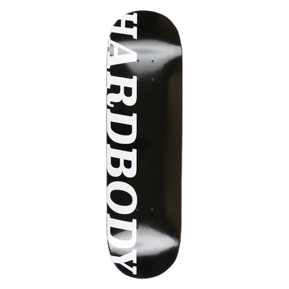 HARDBODY CLASSIC LOGO DECK (BLACK/WHITE)