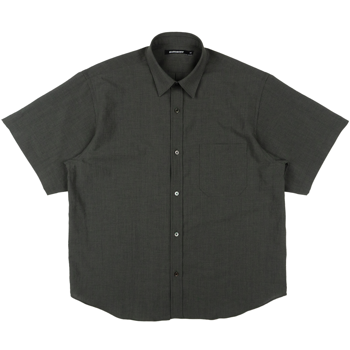 HARDBODY SHORT SLEEVE LEFT POCKET BUTTON UP (FOREST)