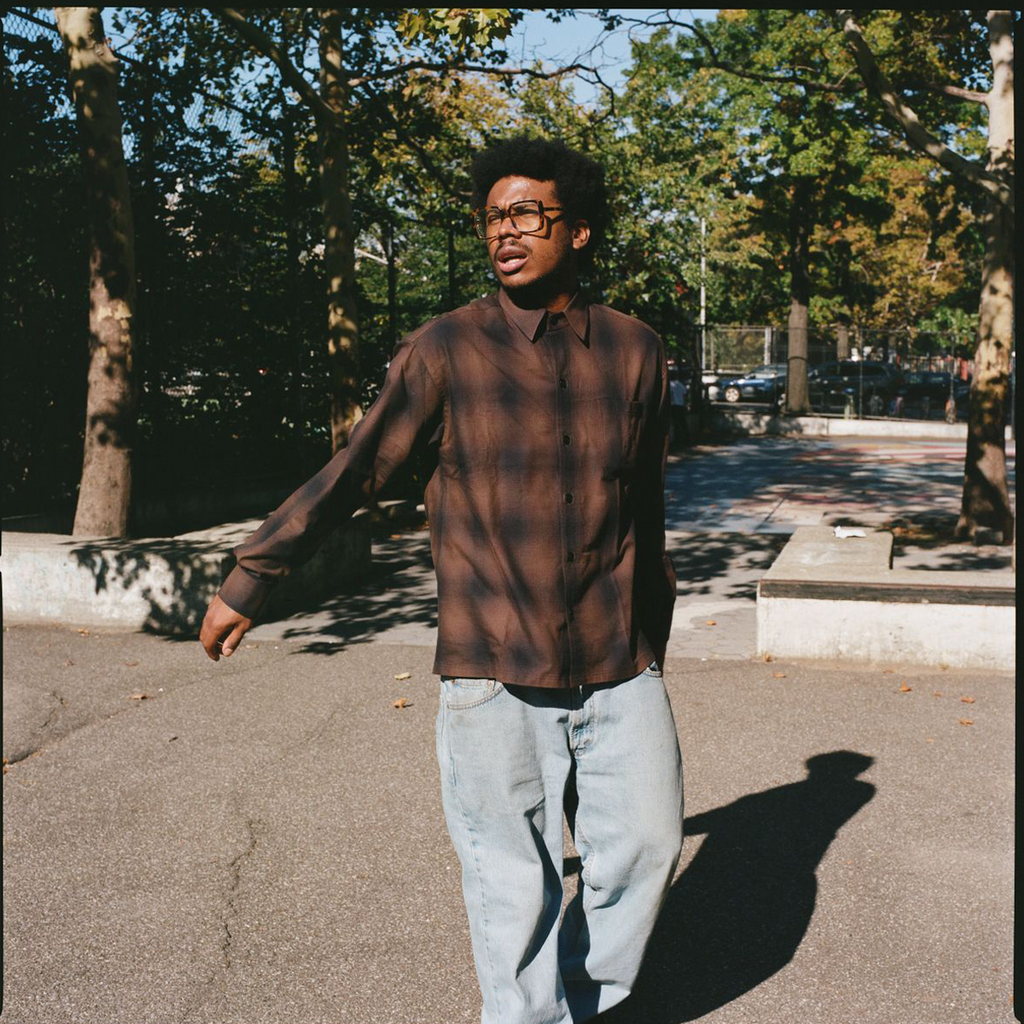 HARDBODY WORK SHIRT - SHADOW PLAID (BROWN)